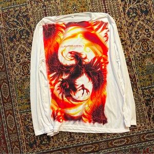 🌈 Cool white Phoenix shirt